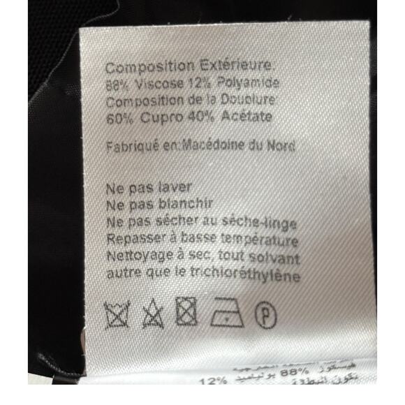 Gauge81 dress Natal draped grain de poudre minidress black size 40 (US 10) - Picture 6 of 9